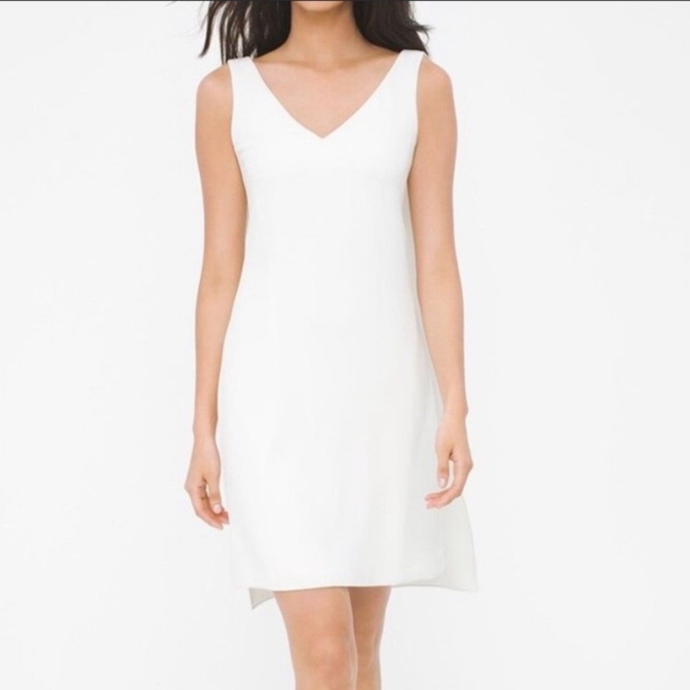 WHBM Split Back Cape Dress